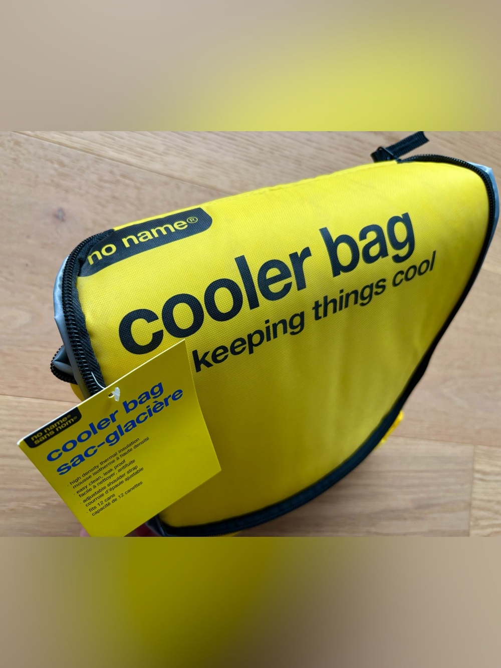no name cooler bag for keeping things cool VIRAL YELLOW CANADA EXCLUSIVE *NWT